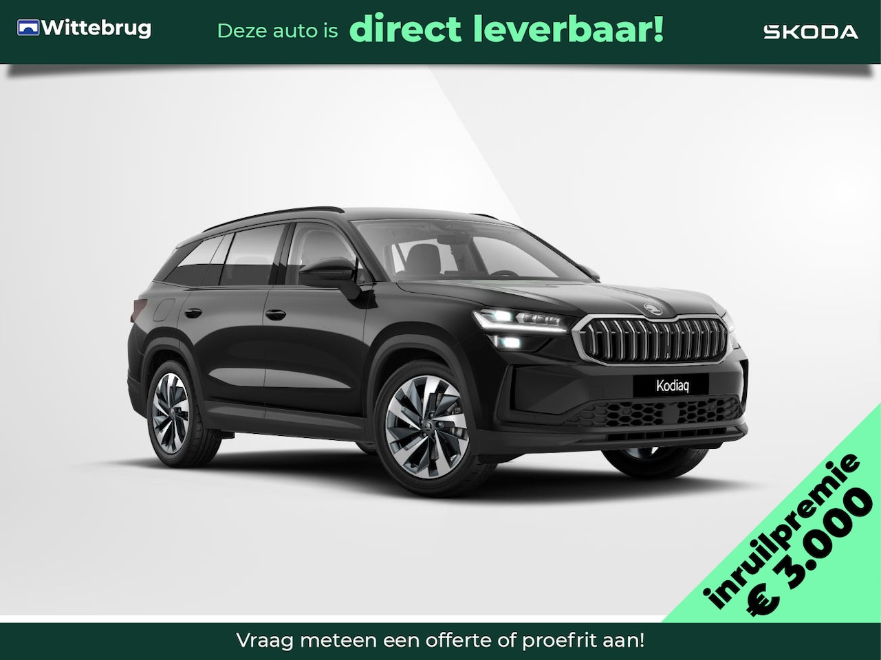Skoda Kodiaq - 1.5 TSI PHEV Business Edition / Trekhaak / Comfort Pakket / Light & View pakket / 19" lich - AutoWereld.nl