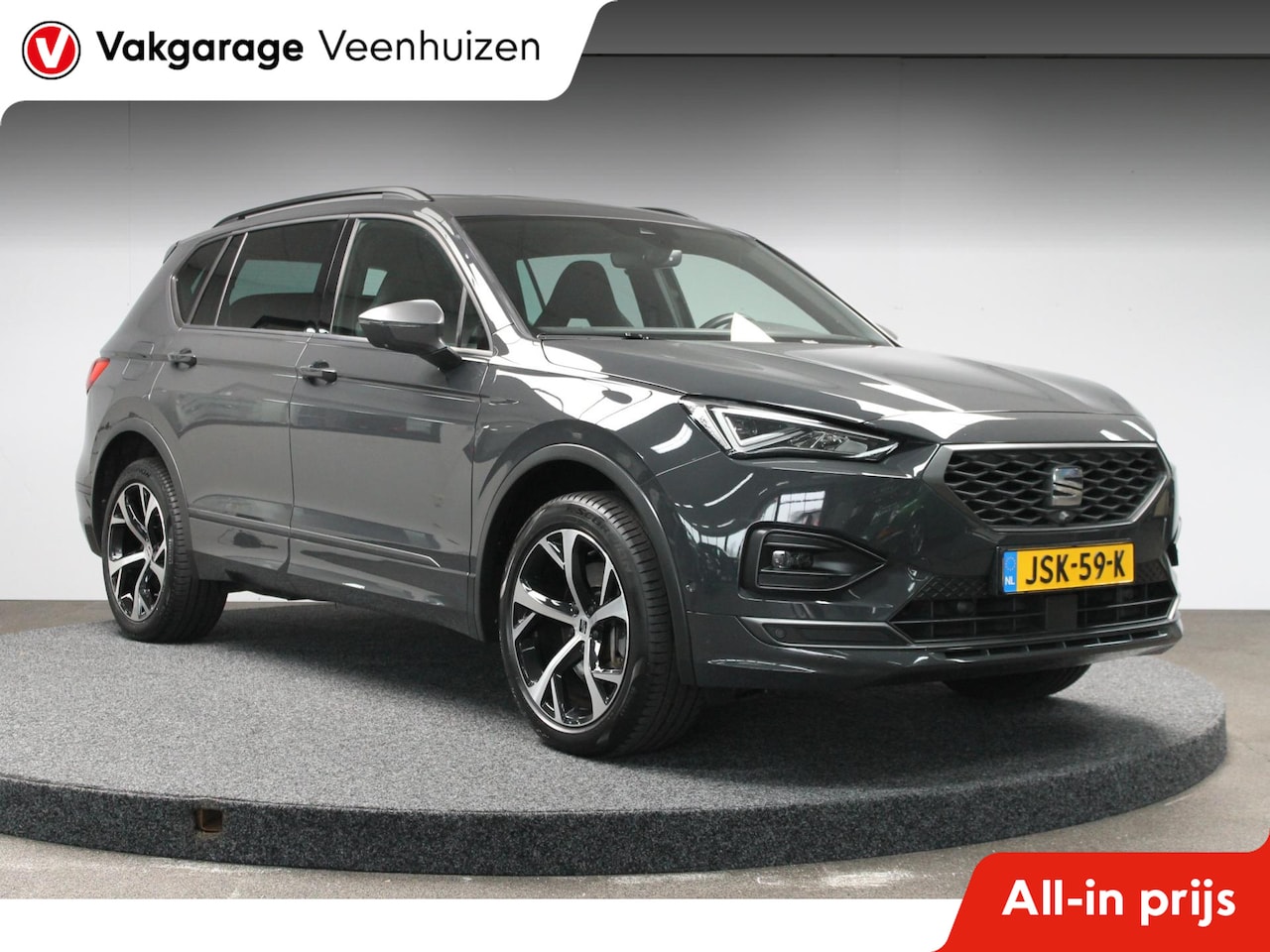 SEAT Tarraco - 1.4 TSI e-Hybrid PHEV FR|Rijklaar prijs|360 camera|Elek. trekhaak|Memory|Carplay| - AutoWereld.nl