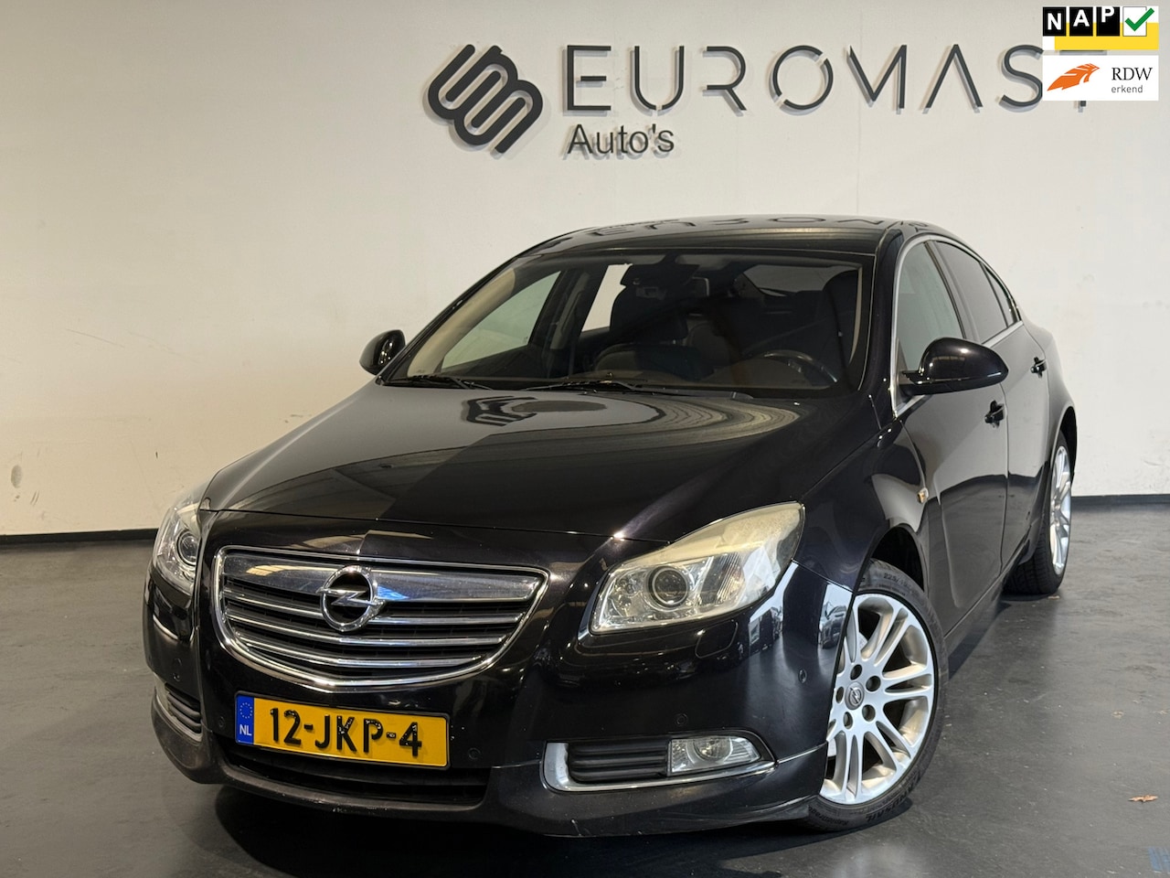 Opel Insignia - 2.0 T Sport Leder bekleding Airco Stoelverwarming Pdc Nieuwe Apk - AutoWereld.nl