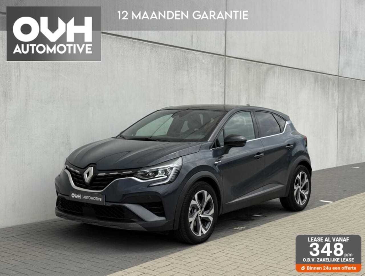 Renault Captur - 1.6 Hybrid 145 R.S. Line - cam - virtual dash - AutoWereld.nl