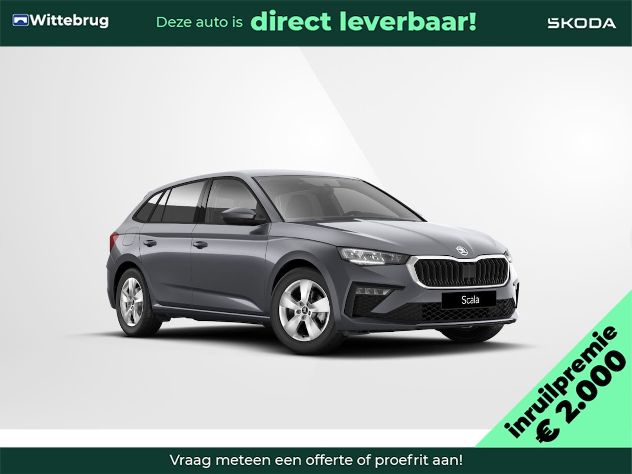 Skoda Scala - 1.0 TSI Selection / Metallic lak / Image pakket / €2000 inruilpremie - AutoWereld.nl