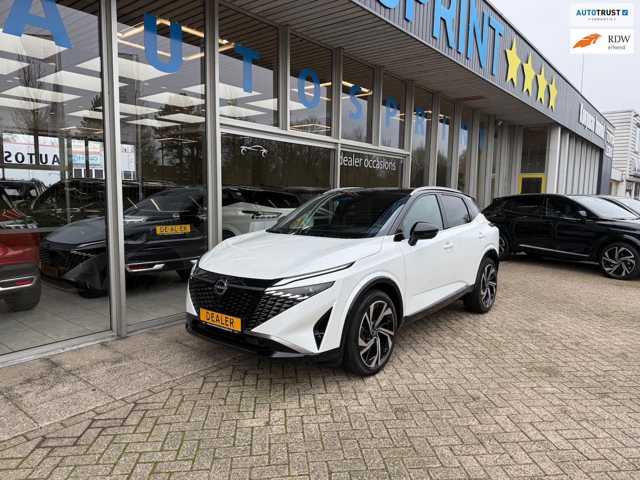 Nissan Qashqai - 1.3 MHEV Xtronic Tekna Plus 158PK /PANORAMADAK / 360 CAMERA / LEDER - AutoWereld.nl