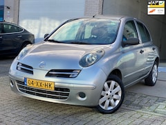 Nissan Micra - 1.2 ELLE/5drs/nap/3e EIG/ dealeronderhouden/ 1jaar apk/ airco/ EL-ramen/ zeer nette auto
