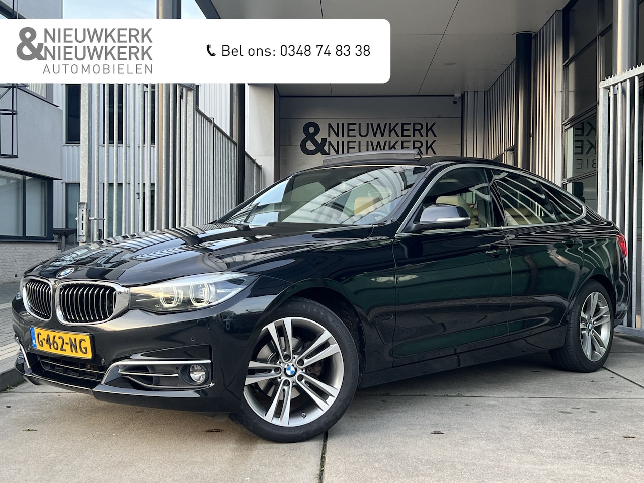BMW 3-serie Gran Turismo - 320i Corporate Lease High Executive | AUTOMAAT | SCHUIF/KANTELDAK | LEDER | CARPLAY/ANDROI - AutoWereld.nl