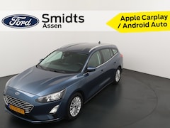 Ford Focus Wagon - EcoBoost 125pk Titanium | Clima | Cruise | Apple carplay | Android auto | Keyless | 16" LM