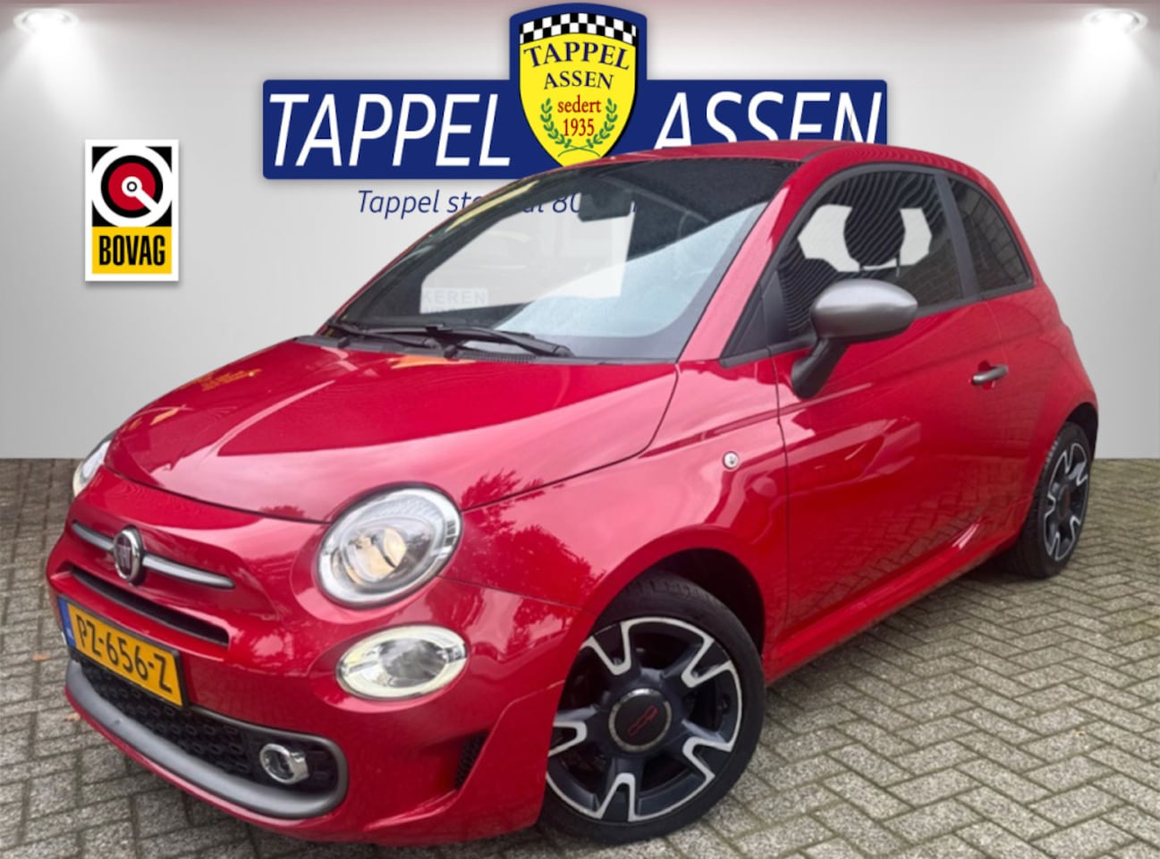 Fiat 500 - 0.9 TwinAir Turbo Sport Nav/Clima/Dab - AutoWereld.nl