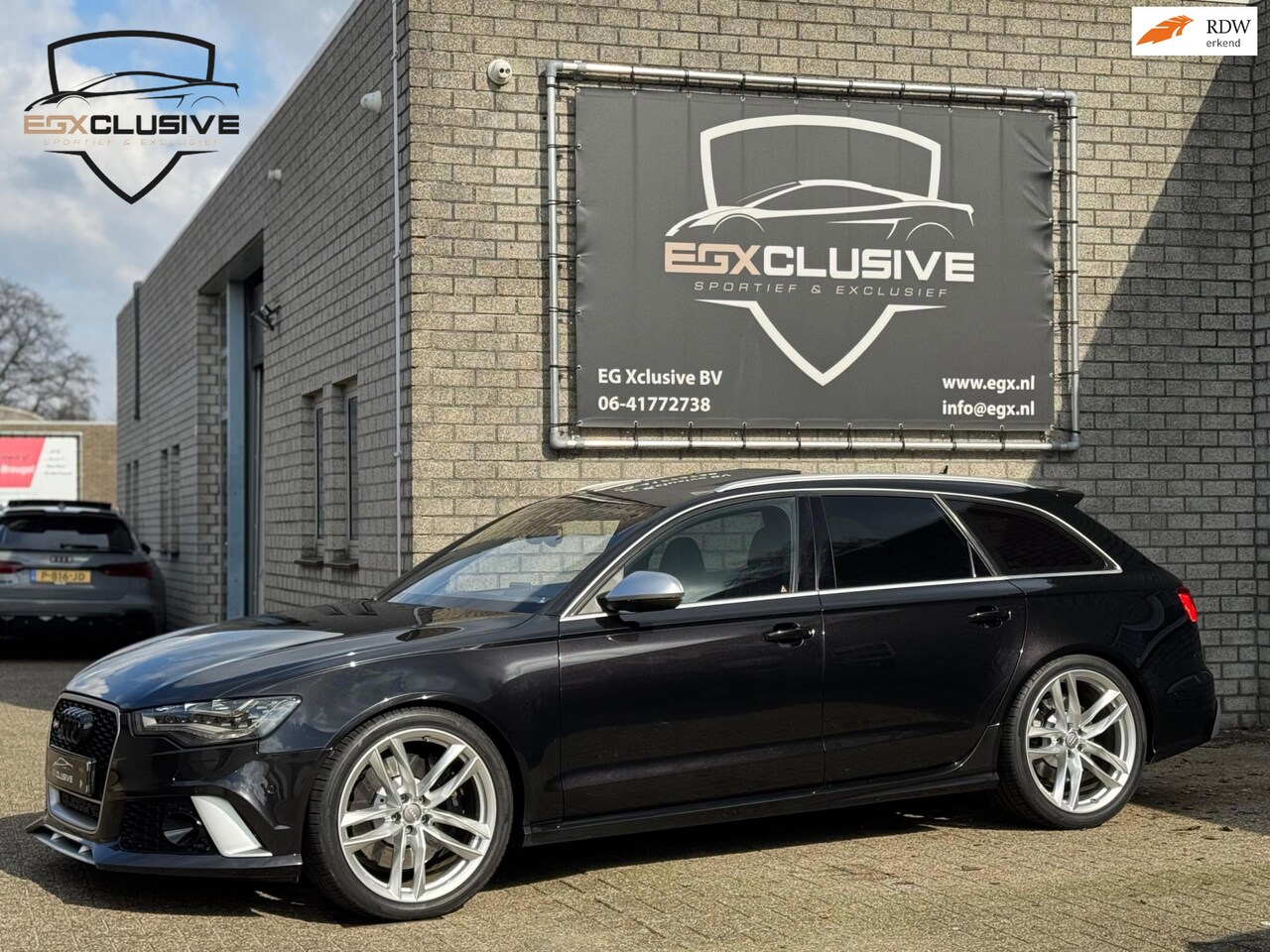 Audi RS6 - Avant 4.0 TFSI quattro Pro Line Plus ACC|Nightvision|Blindspot|Laneassist|Softclose|Carbon - AutoWereld.nl