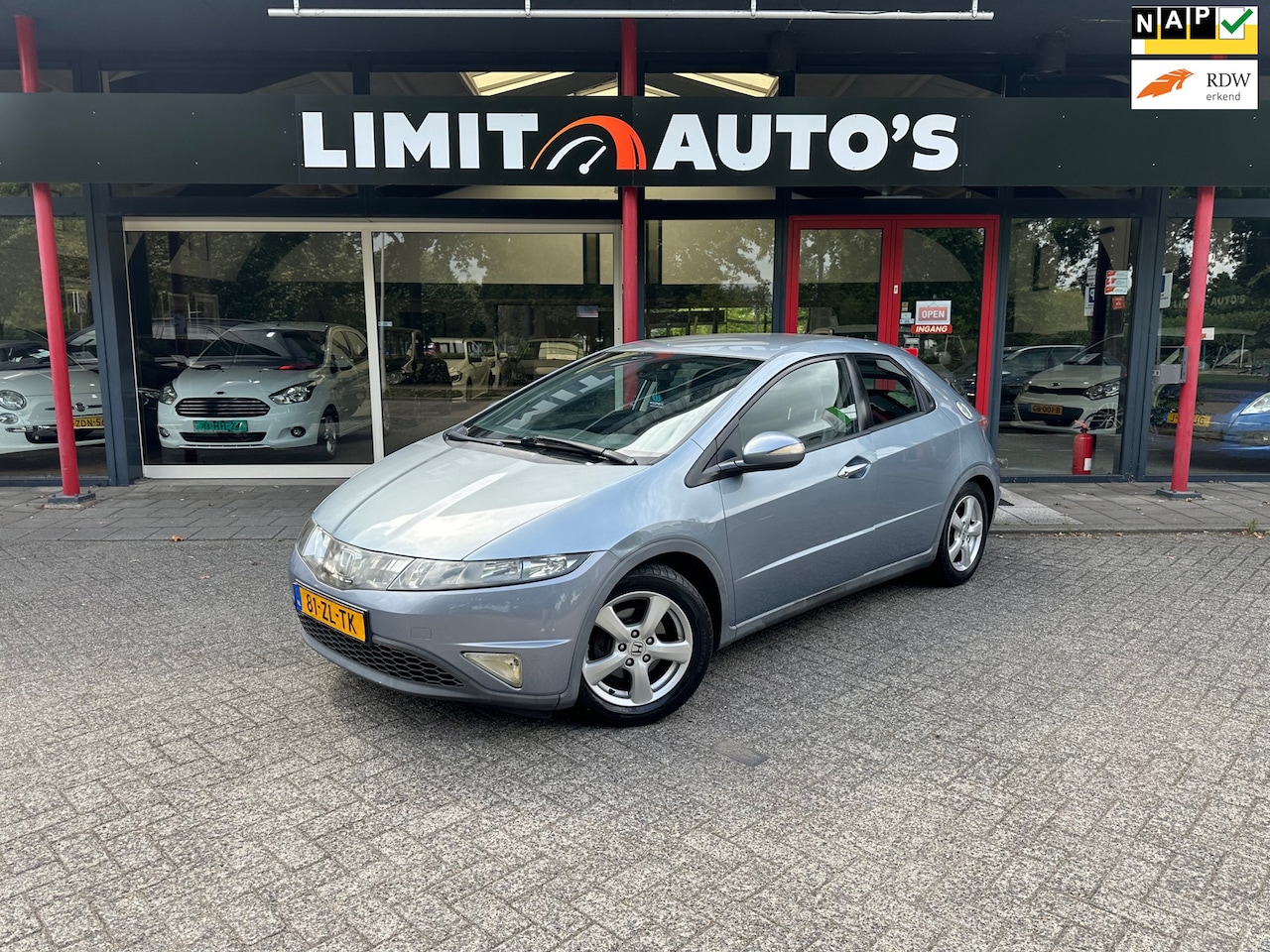 Honda Civic - 1.4 Sport Airco/Cruise/Pdc/El.ramen/Lmv/Trekhaak/6bak/Nap/Apk - AutoWereld.nl