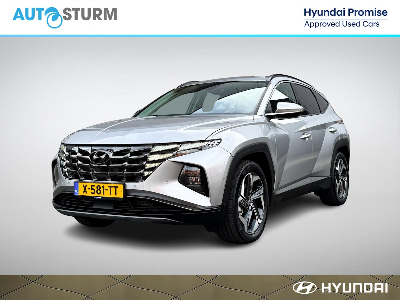 Hyundai Tucson - 1.6 T-GDI PHEV Premium 4WD SoH 99% NL-Auto, 1350kg Trekgewicht! - AutoWereld.nl