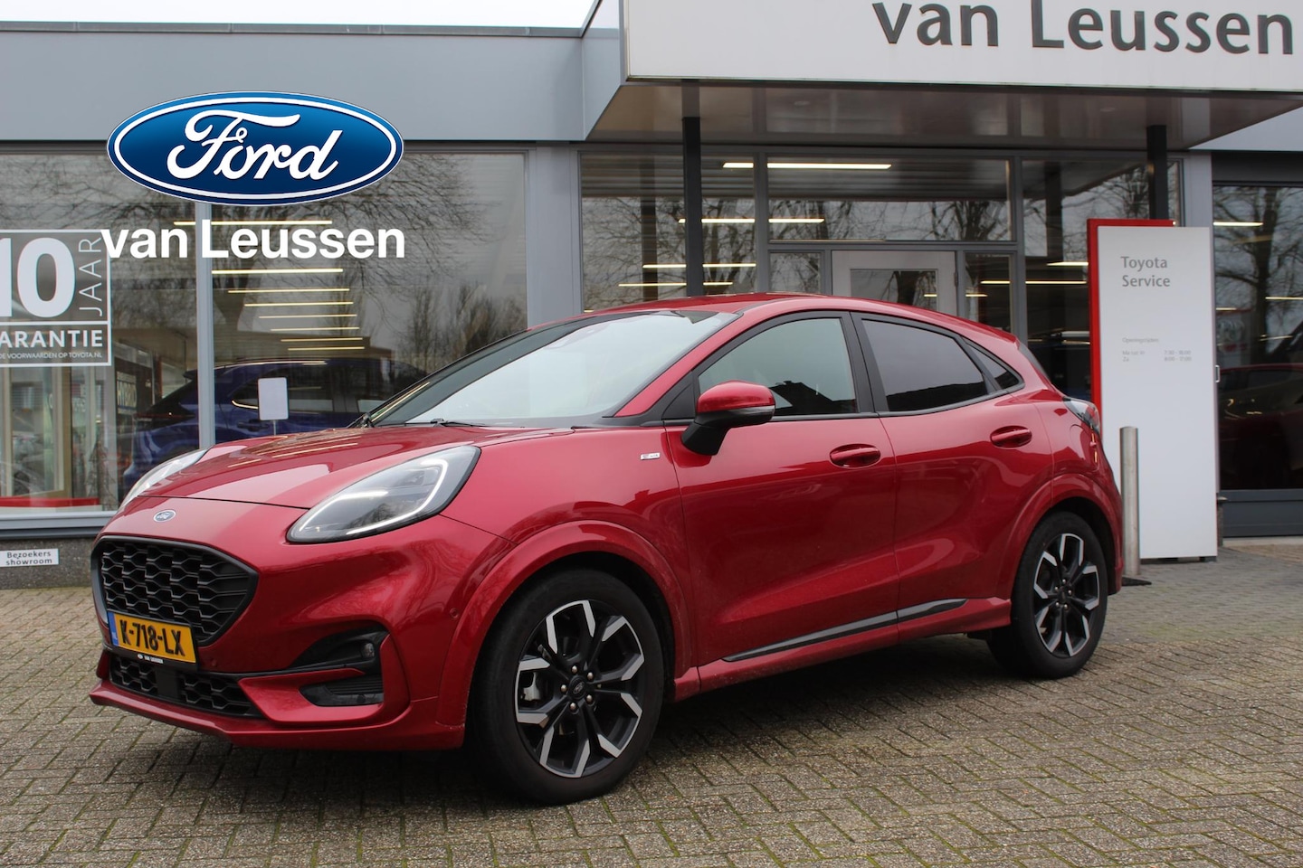 Ford Puma - 1.0 EcoBoost Hybrid ST-Line X TREKHAAK STOEL/STUUR&VOORRUITVERW. SENSOREN PRIVACY GLASS LM - AutoWereld.nl