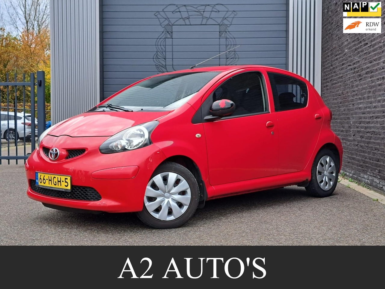 Toyota Aygo - 1.0-12V + Nap - AutoWereld.nl