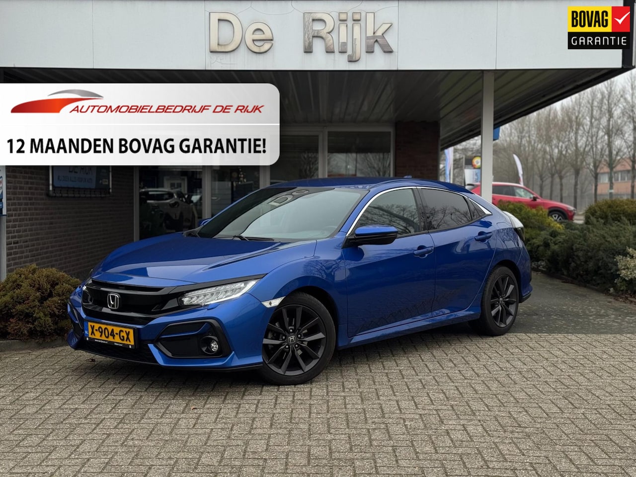 Honda Civic - 1.0 i-VTEC Elegance | Navi, ACC, Clima, Carplay/Android, DAB | - AutoWereld.nl
