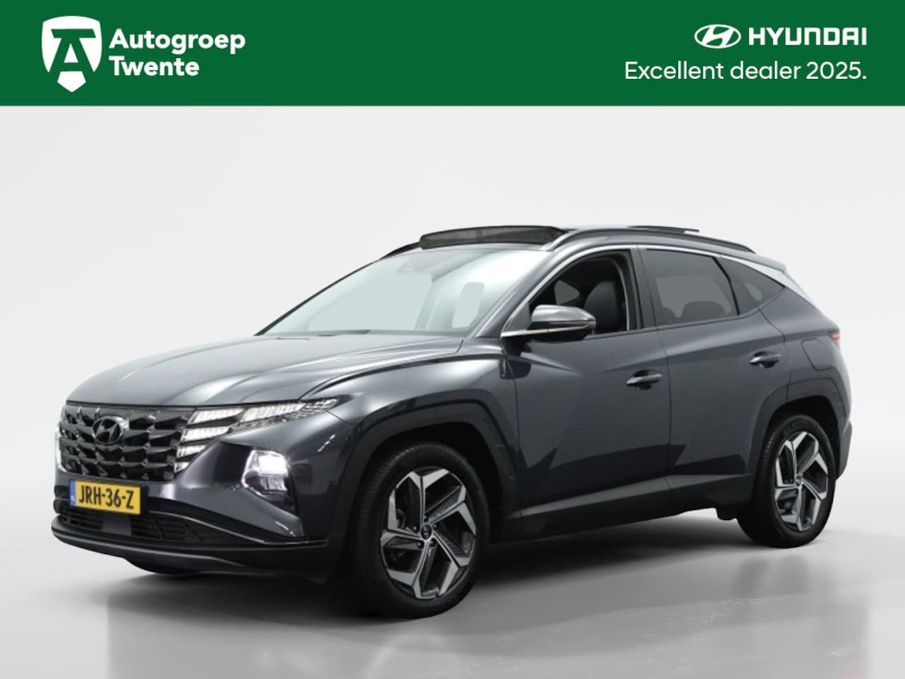 Hyundai Tucson - 1.6 T-GDI HEV Premium Sky | Navigatie | 360 graden camera | Stoe - AutoWereld.nl