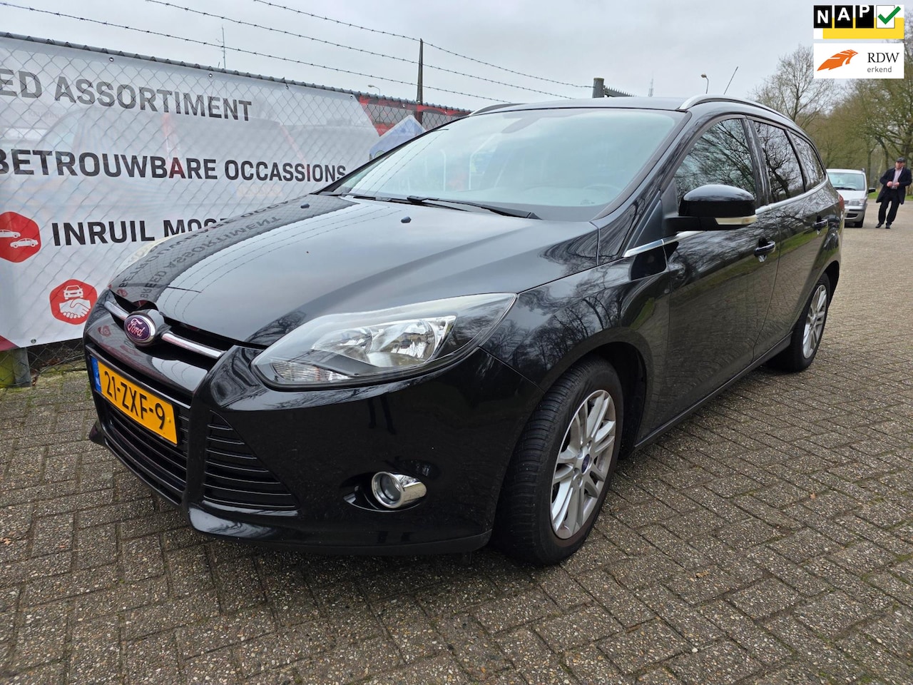 Ford Focus Wagon - 1.0 EcoBoost Titanium AIRCO/cruise - AutoWereld.nl