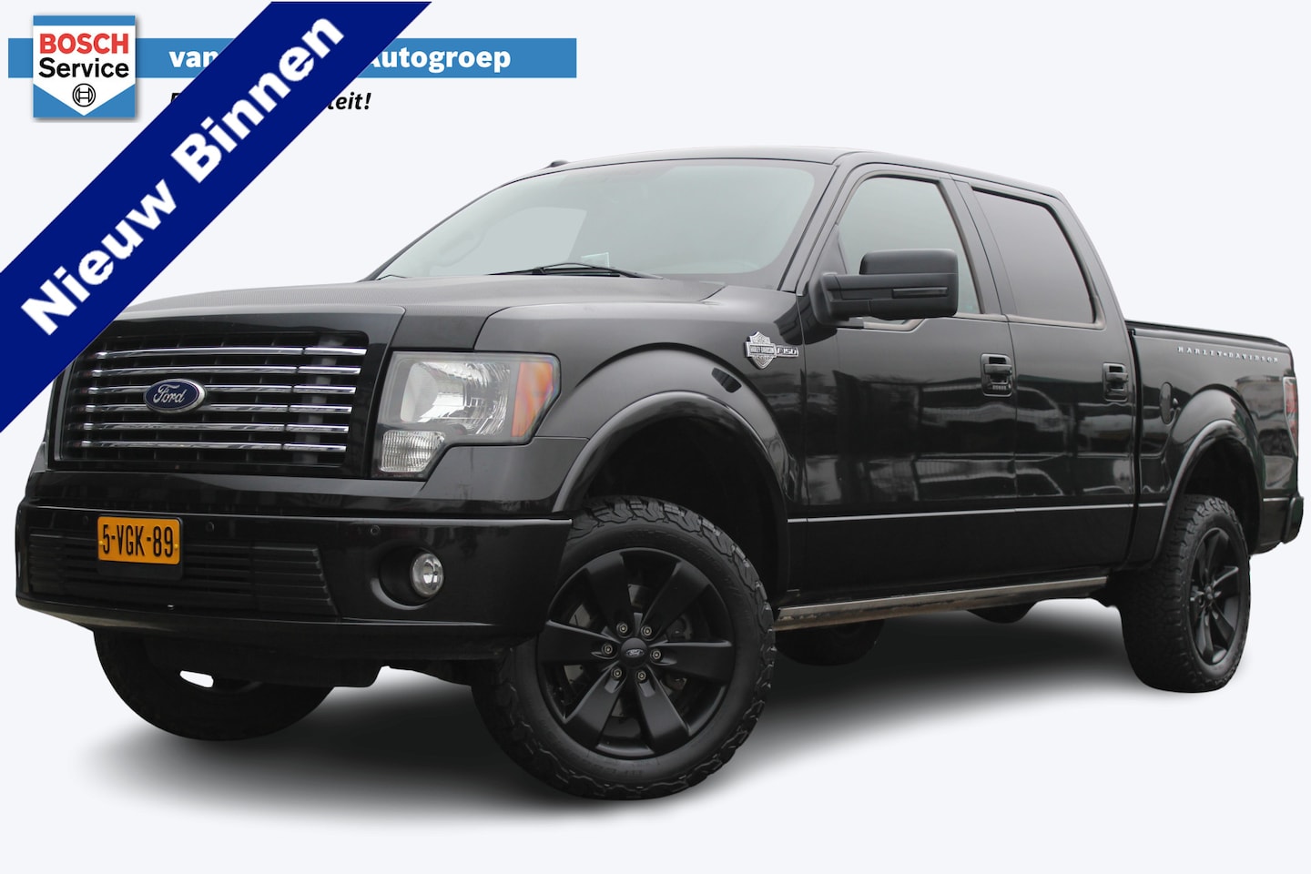 Ford F150 - 5.4L V8 Harley Davidson AWD LPG | MARGE AUTO | Luchtvering | 200L Prins LPG installatie | - AutoWereld.nl