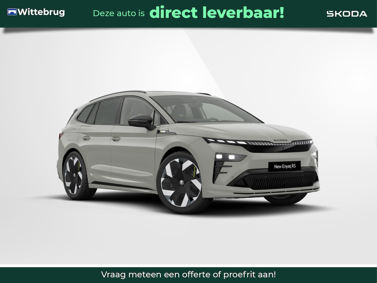 Skoda Enyaq iV - 85X RS / Business Upgrade pakket - Advanced / Panoramadak / 21" lichtmetalen velgen Vision - AutoWereld.nl