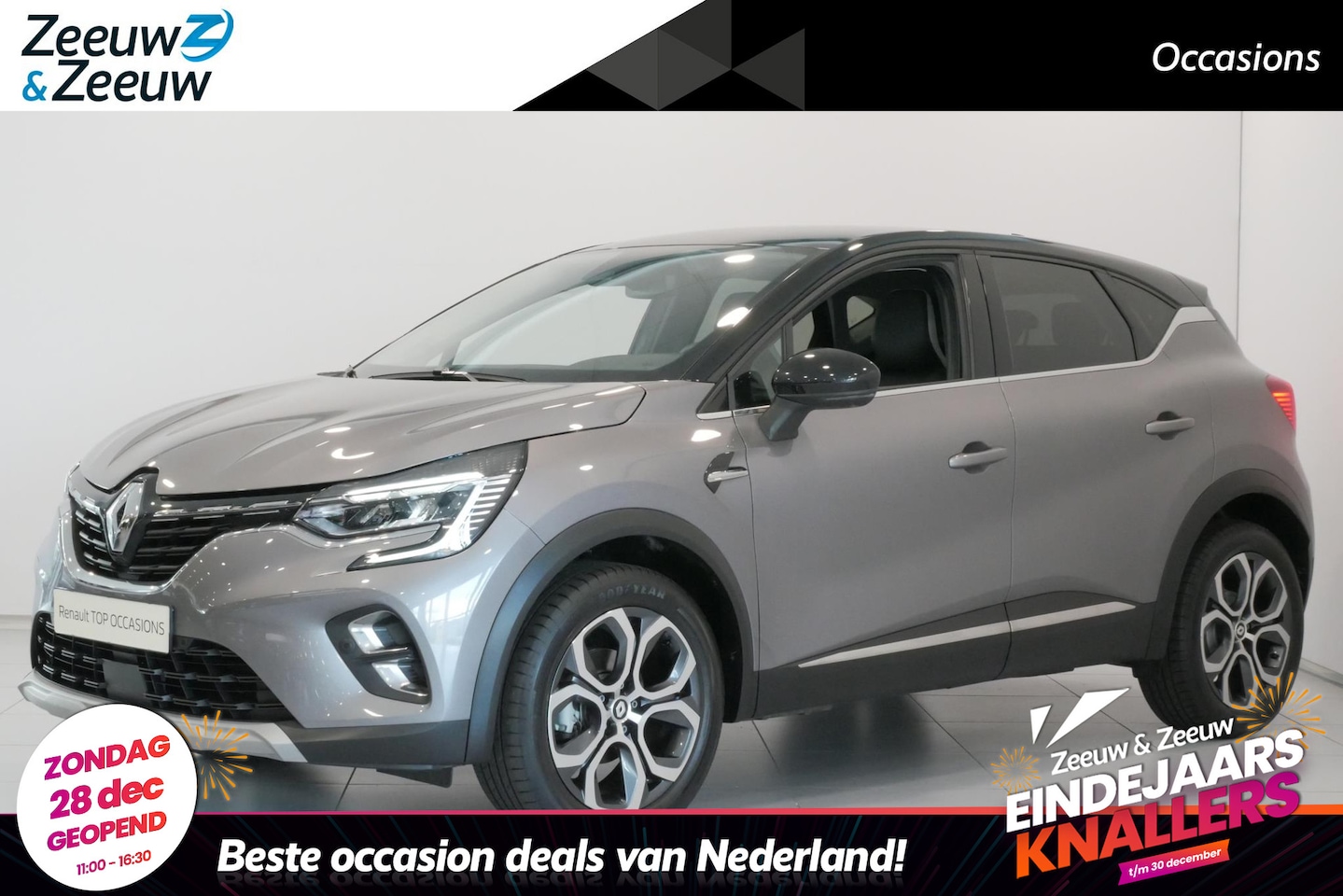 Renault Captur - 1.0 TCe 90 techno *Navi+Camera*Climate*Parkeersensoren*LM.Velgen*RIJK UITGERUST! - AutoWereld.nl