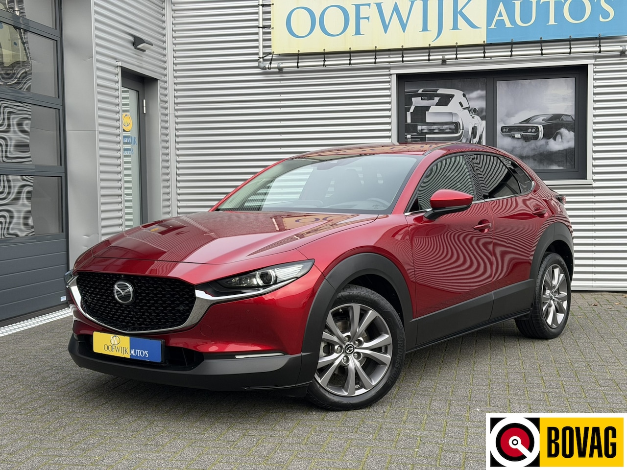 Mazda CX-30 - 2.0 e-SkyActiv-X M Hybrid Luxury Clima Bose HUD 360 Camera - AutoWereld.nl
