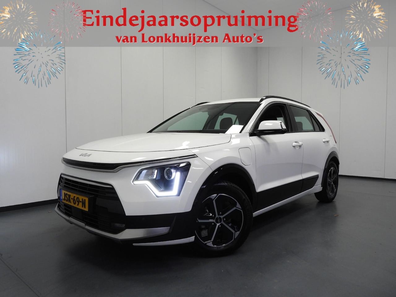 Kia Niro - 1.6 GDi PHEV Plug-In DynamicPlusLine TREKHAAK/NAVI/CAMERA/16"LMV! - AutoWereld.nl