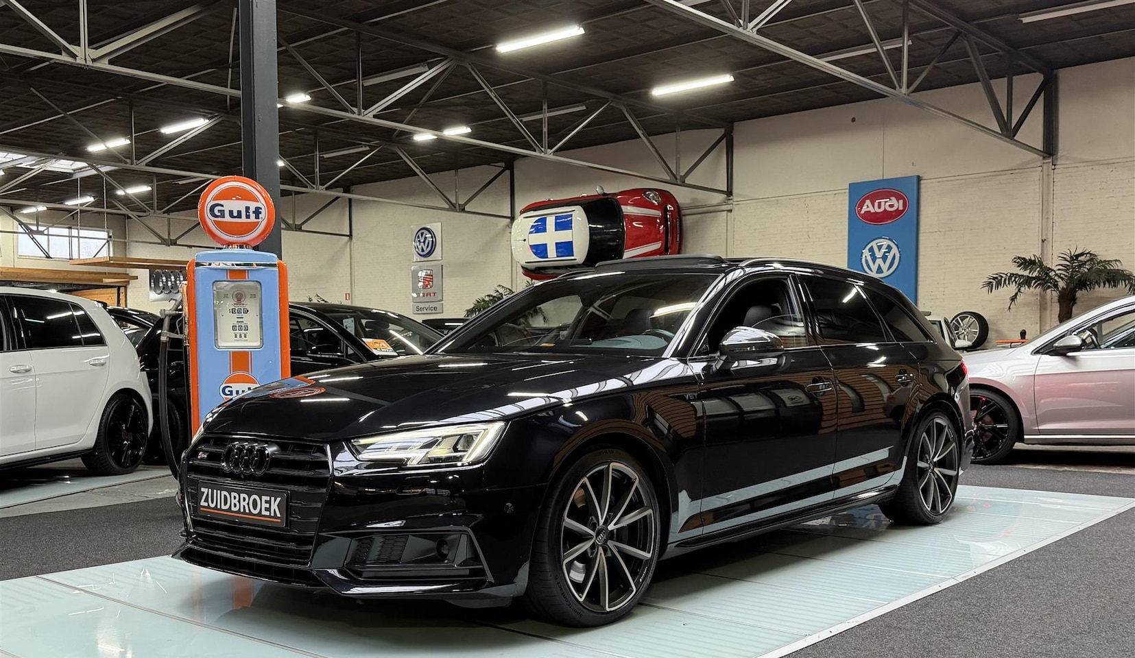 Audi S4 - 3.0 V6 Vol optie! Carbon! Pano! Memory! 360 camera! - AutoWereld.nl
