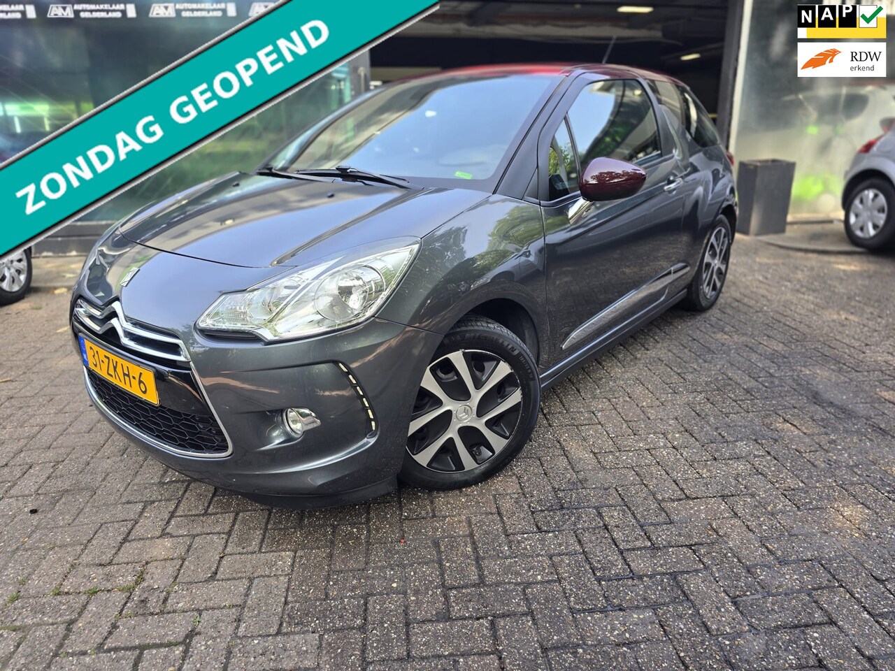 Citroën DS3 - 1.2 VTi Chic | 12MND GARANTIE | AIRCO | CRUISE | NIEUWE APK | PDC |NAVI | - AutoWereld.nl