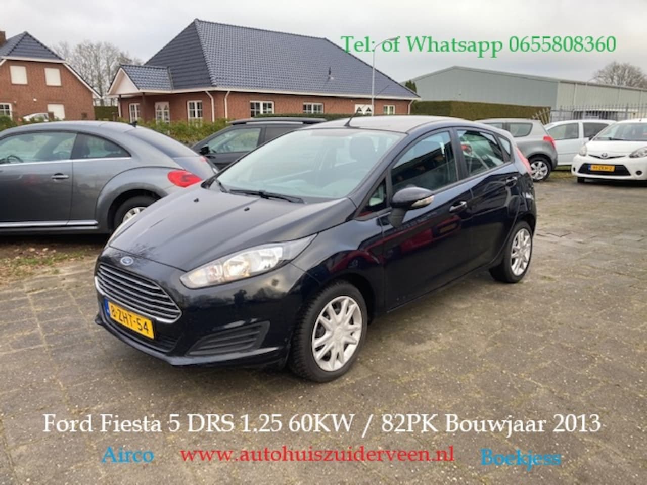Ford Fiesta - 1.25 5DRS 60KW 82PK Airco 2013 - AutoWereld.nl
