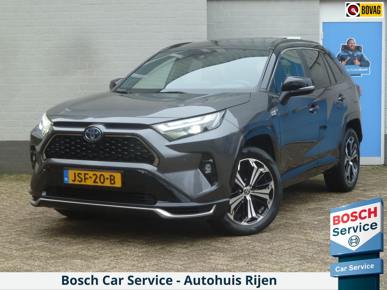 Toyota RAV4 - 2.5 Plug-in Hybrid AWD Bi-Tone Plus|Panodak|Stoelkoeling/Verwarming|JBL|Memory|Leder|360-C - AutoWereld.nl