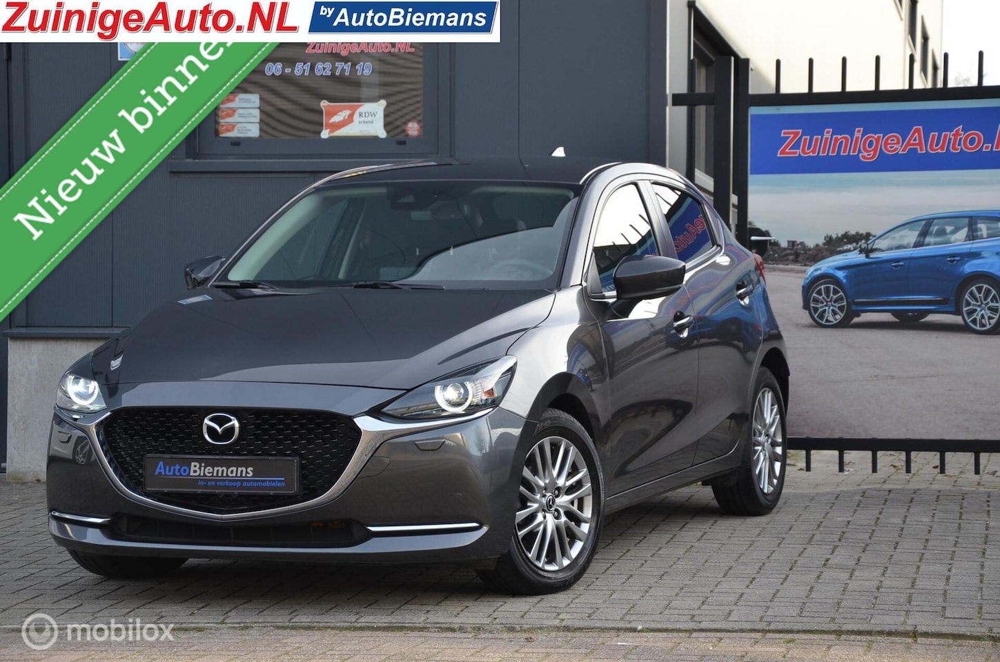 Mazda 2 - 1.5i Automaat Leer/Alcantara Navi Apple Carplay G Luxury - AutoWereld.nl