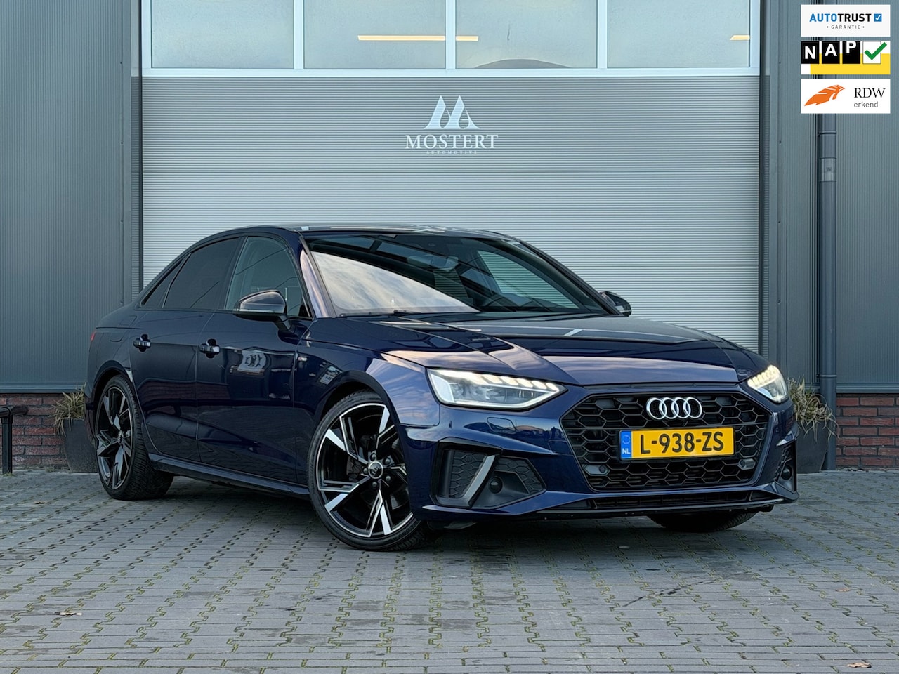 Audi A4 Limousine - 35 TFSI/150pk S edition Competition|2021|NAP|S-line|2x s line|Stoelverw.|Car-play|PDC|Navi - AutoWereld.nl