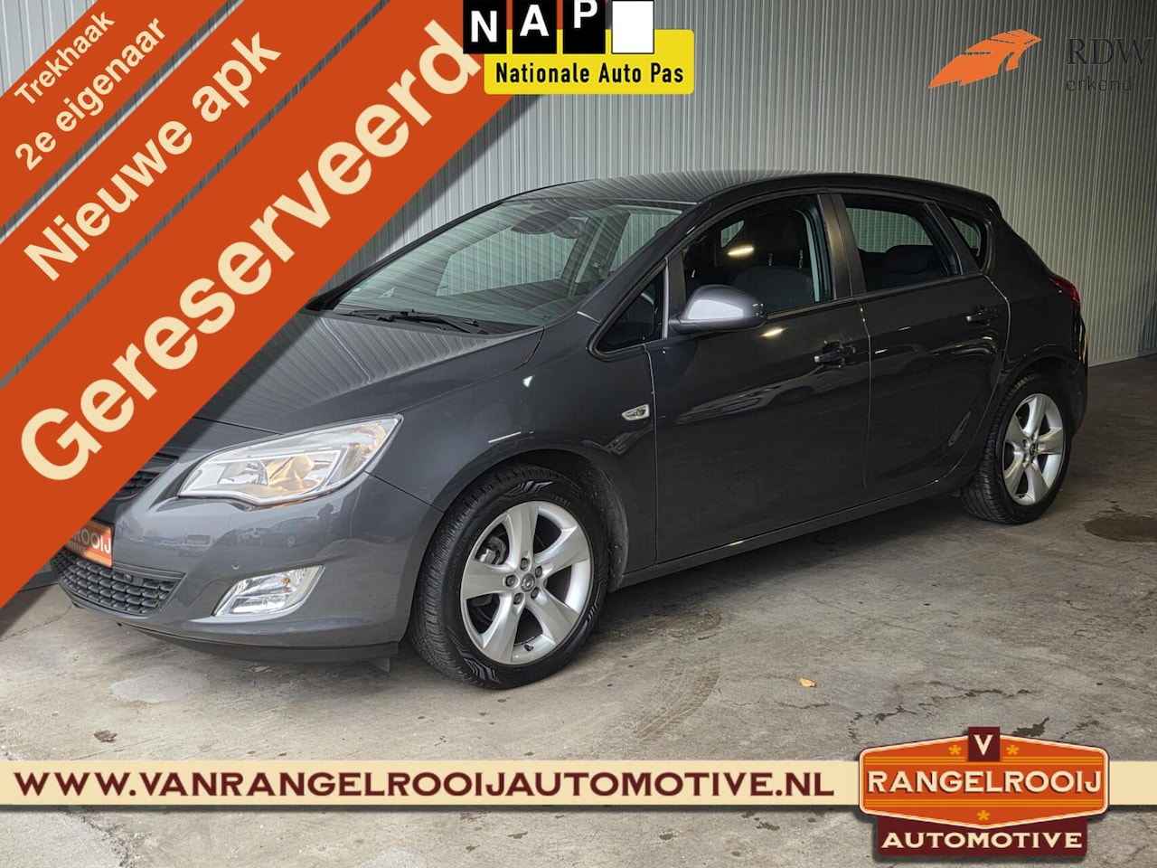 Opel Astra - 1.4 Turbo Edition 1.4 Turbo Edition, 2 eig, trekh., clima, cruise, 17" lmv - AutoWereld.nl