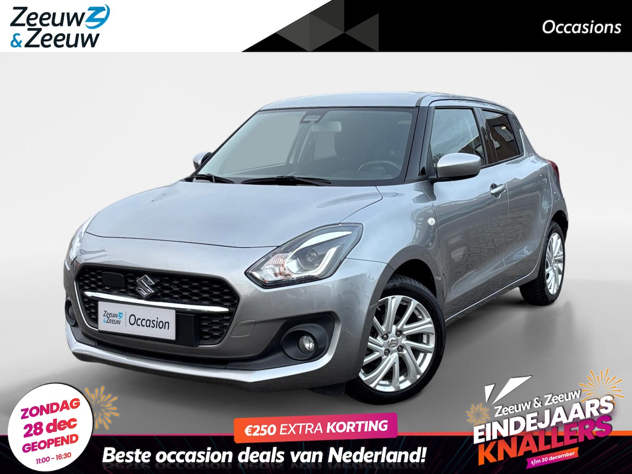 Suzuki Swift - 1.2 Select Smart Hybrid | Adaptieve Cruise Control | Stoelverwarming voor | Achteruitrijca - AutoWereld.nl