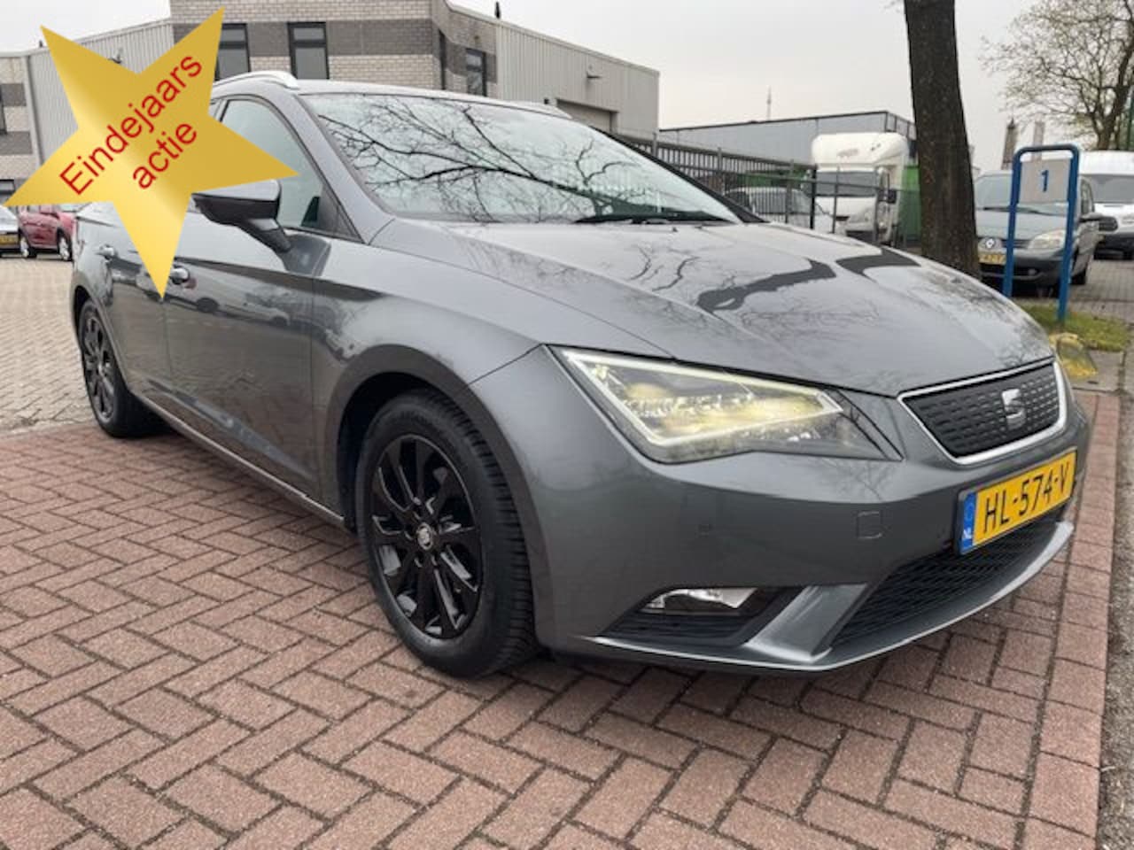 SEAT Leon ST - 1.0 EcoTSI Style Connect+ Airco/ECC,Cruisecontrol,Navigatie,Camera - AutoWereld.nl