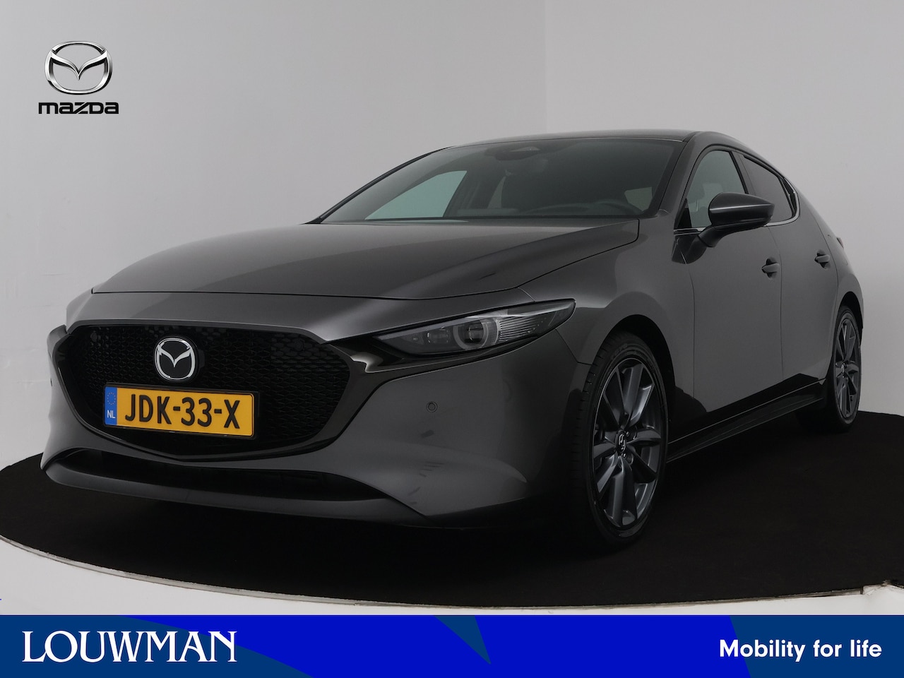 Mazda 3 - 2.5 e-SkyActiv-G M Hybrid 140 Takumi automaat | Leder | 360 camera | - AutoWereld.nl