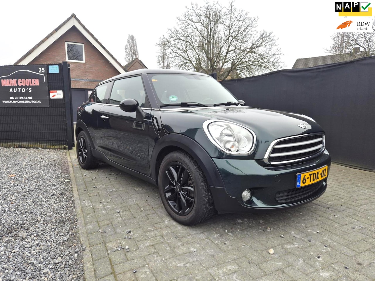 MINI Paceman - Mini 1.6 Cooper Chili Panoramadak Navi Clima Cruise - AutoWereld.nl