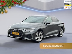 Audi A3 Limousine - 30 TFSI S edition, 2 X S- LINE, matrix led, daytona grijs, 1 e eigenaar, 1/2 leder, 's, NL