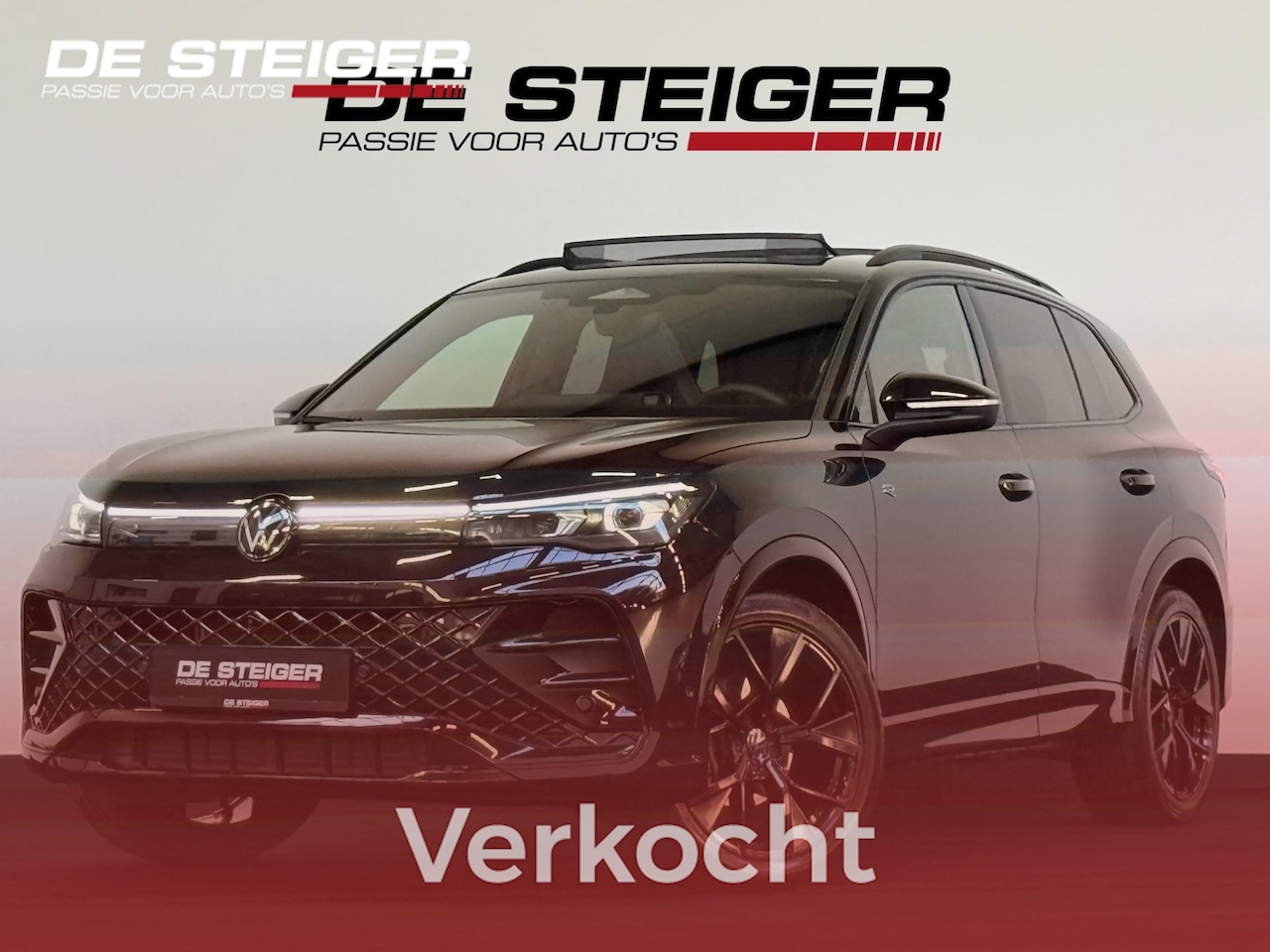 Volkswagen Tiguan - 1.5 eTSI R-Line Pano 360 ACC Sfeer Massage - AutoWereld.nl