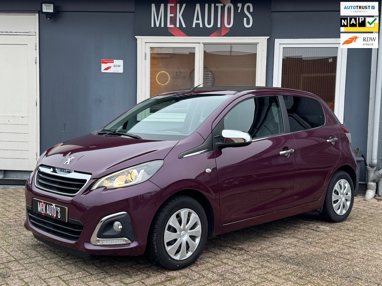 Peugeot 108 - 1.2 VTi Allure Top|2e eigenaar|Climate|Camera|Nap| - AutoWereld.nl