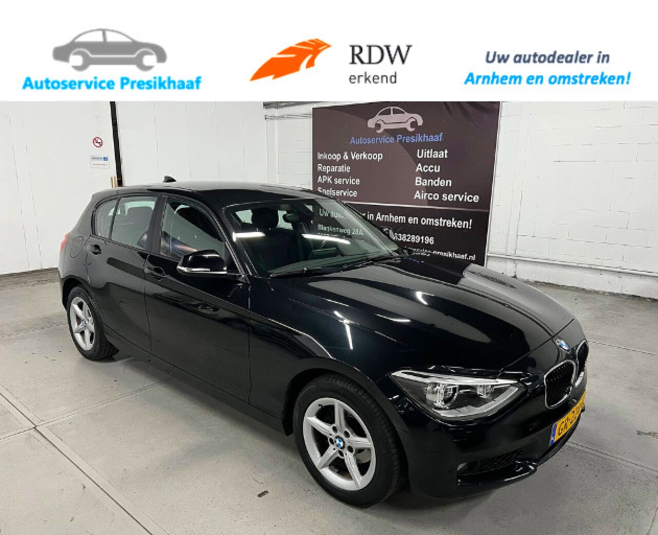 BMW 1-serie - 116i Executive Automaat NAVIGATIE / LM VELGEN - AutoWereld.nl