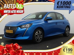 Peugeot 208 - 1.2T 101 PK Aut. Allure Half-Leder Climate Carplay 16'LMV LED 1k