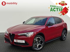 Alfa Romeo Stelvio - 2.0 T AWD B-Tech Automaat Trekhaak 2.300kg | Leer | Achteruitrijcamera | Stoel/Stuurwielve