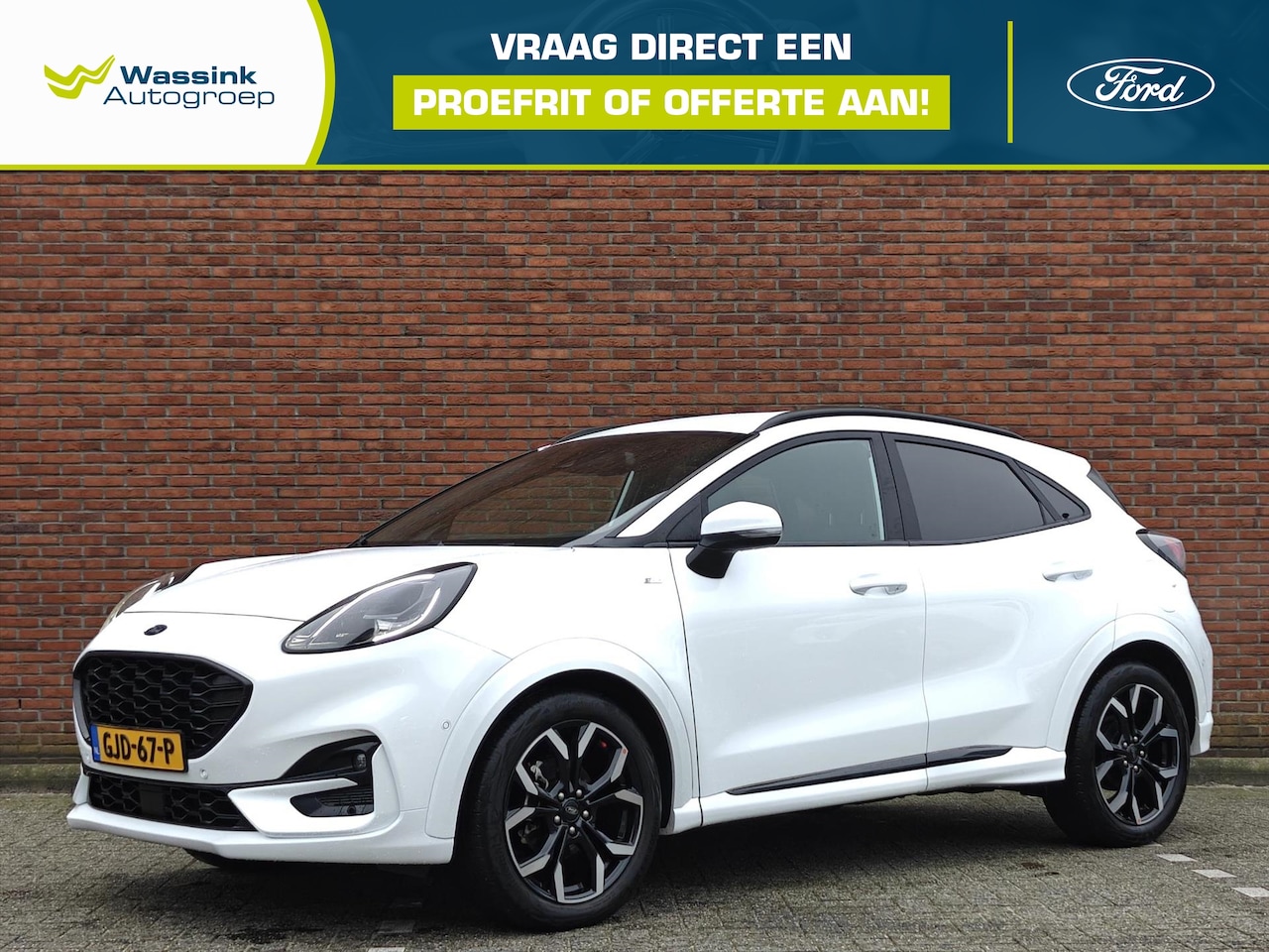 Ford Puma - 1.0i Ecoboost Hybrid 125pk Automaat ST-Line | Navigatie | Climatronic | Parkeer Camera | - AutoWereld.nl