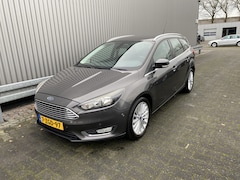 Ford Focus Wagon - 1.0 First Edition 121Dkm.NAP, Navi, Clima, CC, PDC v/a, LM, nw. APK – Inruil Mogelijk –