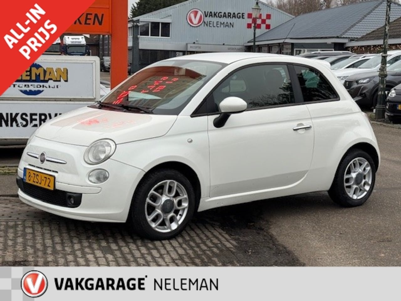 Fiat 500 - 1.2 Naked AIRCO RIJKLAAR BOVAGGARANTIE - AutoWereld.nl