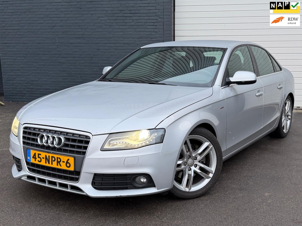 Audi A4 Limousine - 1.8 TFSI S-LINE LEDER/XENOX/NAVI/LMV/CRUISE/VOLO-H - AutoWereld.nl