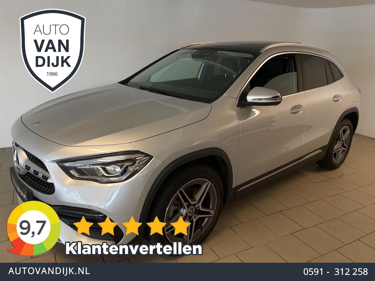 Mercedes-Benz GLA-Klasse - 250 e Business Line AUTOMAAT AIRCO NAVI CRUISE BLUETOOTH VELGEN PRIVACYGLAS NIEUWSTAAT - AutoWereld.nl