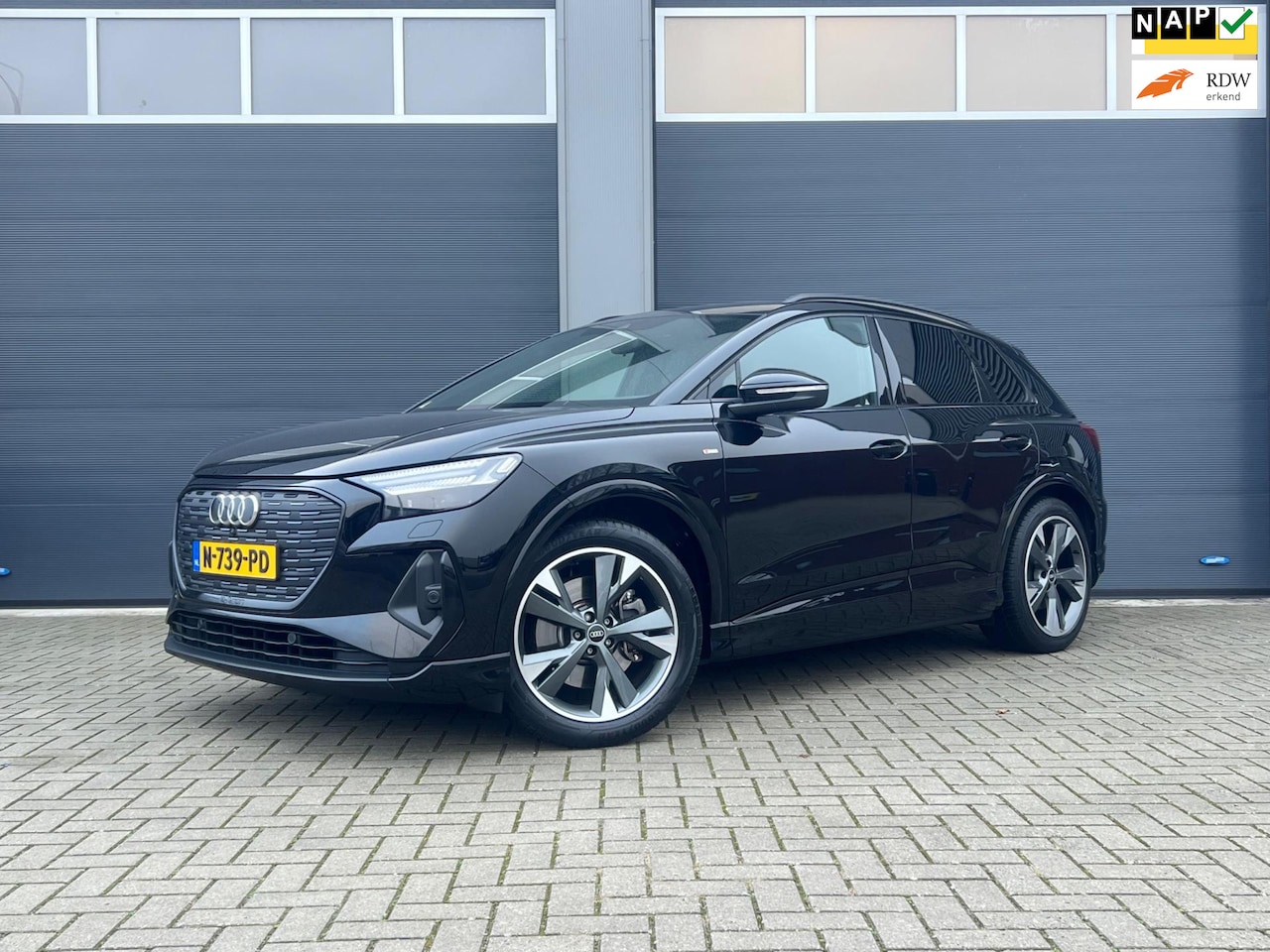 Audi Q4 e-tron - 40 Launch edition S Competition 77 kWh - AutoWereld.nl