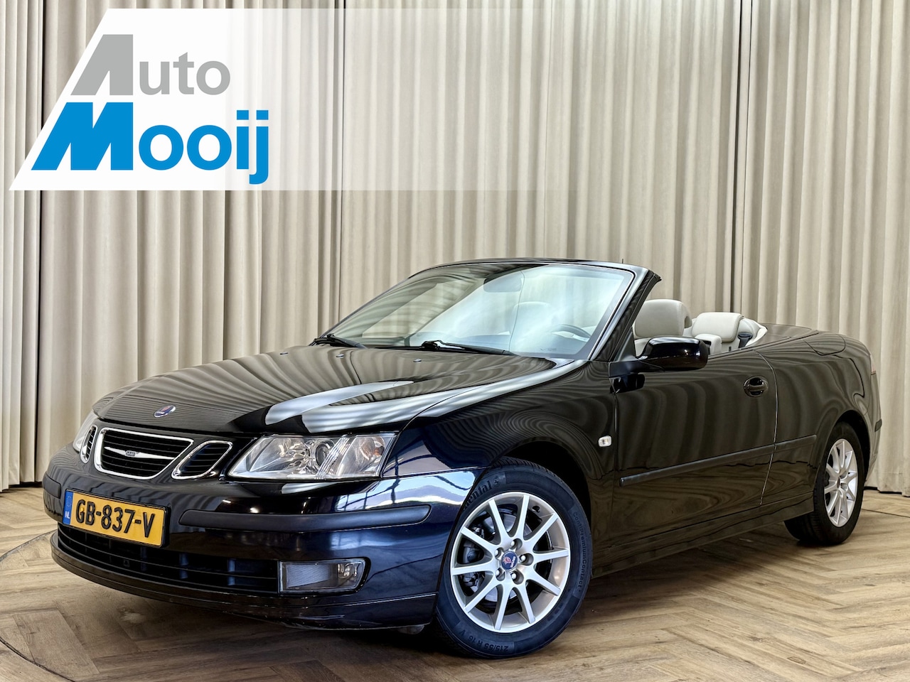 Saab 9-3 Cabrio - 1.8t Vector *Slechts 102.397km!* Leder / Stoelverwarming / Cruise / Climate Control / 17'' - AutoWereld.nl