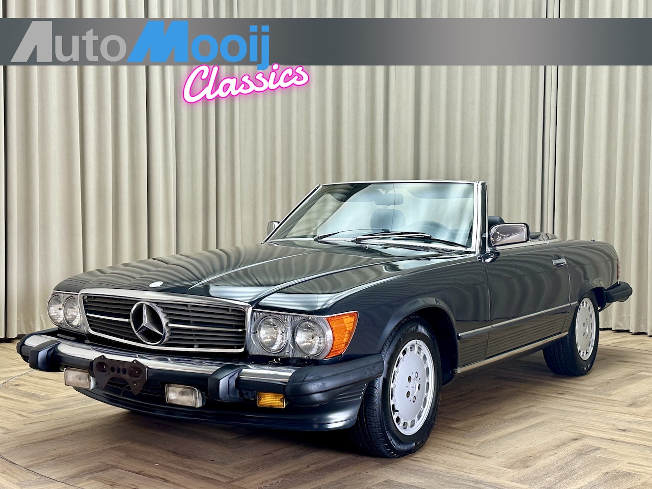 Mercedes-Benz SL-klasse Cabrio - 560 SL Roadster Cabriolet w107 1986 *Inclusief Hardtop* Automaat / Leder - AutoWereld.nl