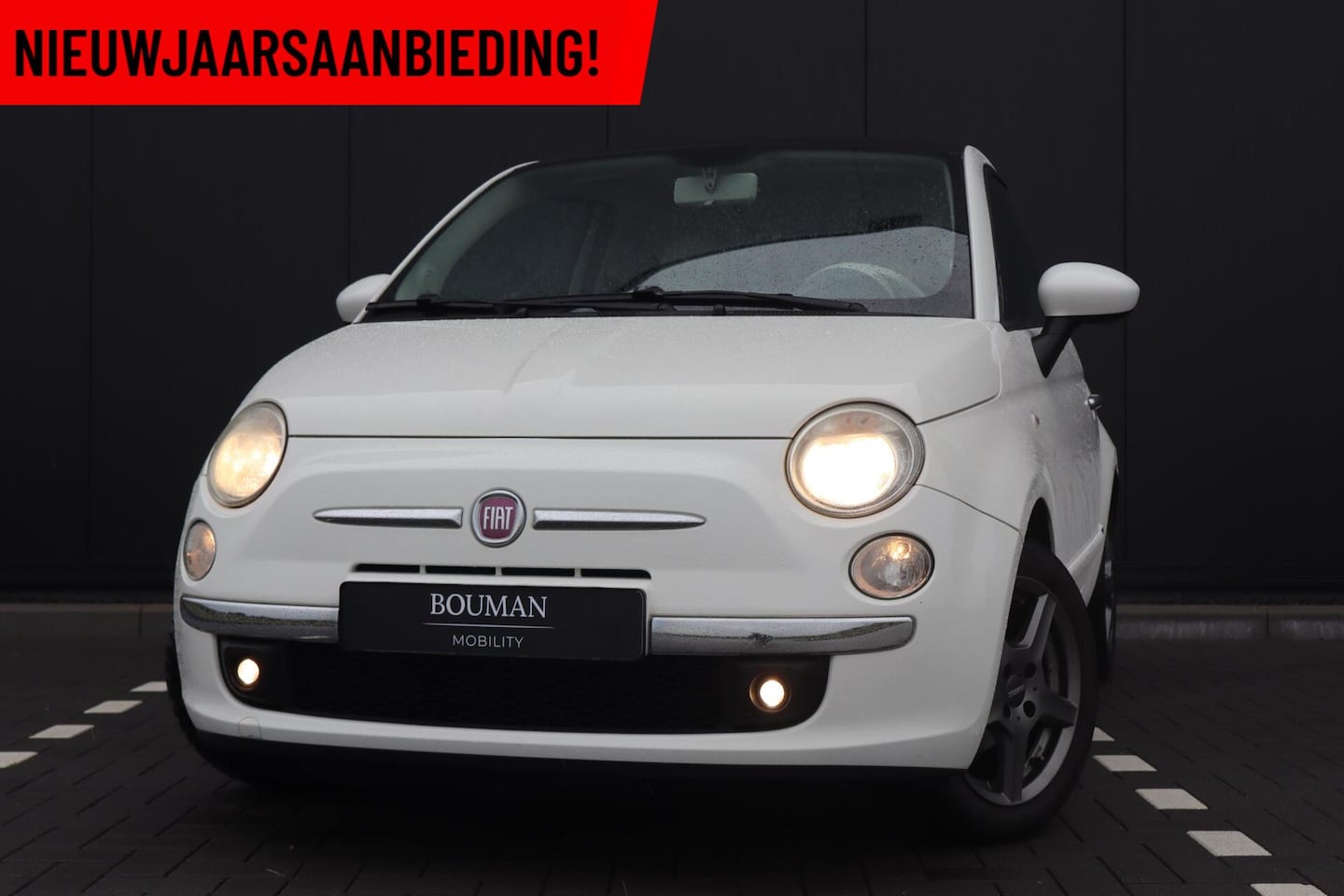 Fiat 500 - 1.2 Lounge 1.2 Lounge, AUT, NAVI, PANO, CLIMA, NL AUTO,15'' LM - AutoWereld.nl