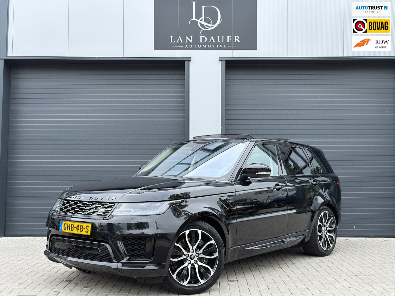 Land Rover Range Rover Sport - P400e Autobiography Dynamic / BTW / Luchtvering / 360 Camera / Schuifdak / Black / ACTIE ! - AutoWereld.nl